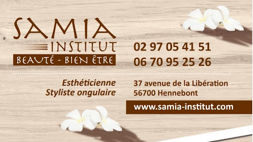 Samia Institut - Estheticienne institut de beauté à Hennebont - Hennebont Inzinzac Lochrist Kervignac Caudan Lanester - Soin corps visage ongles vernis
